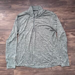 Nike Green Dri-FIT Quarter-Zip Pullover